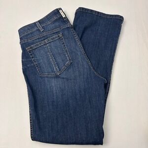 Ariat REAL Pacific Straight Fit Jeans Mens 34x33 Blue Denim Western‎